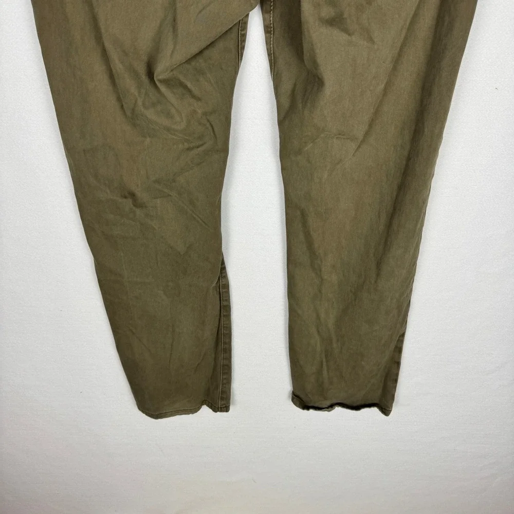 AG‎ Adriano Goldschmied The Graduate Tailored Leg Pants Mens 33x32 Army Green
